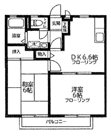 ファミールハウスの物件間取画像